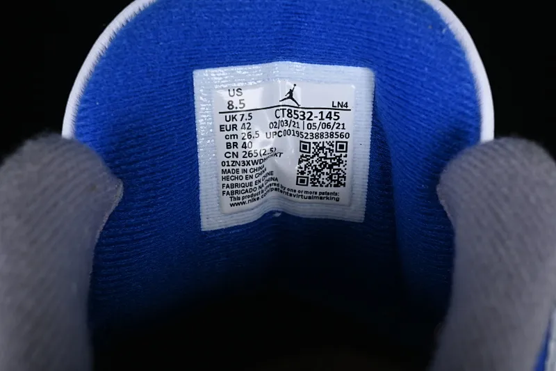 All categories Air Jordan Jordan series basketball shoes Air Jordan 3 pure original Air Jordan 3 "Racer Blue" AJ3 Joe 3 racing blue CT8532-145